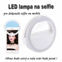 Lampa na fotenie selfie - má 36 LED diód