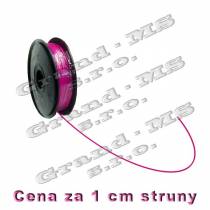 Tlačová struna PLA - 1,75 mm - ružová (cena za 1 m)