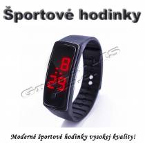 Športové digitálne hodinky QUEEN-US 0218, hnedá